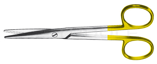 RU 1262-15 / Forbice Mayo-Stille, Retta, TC 14,5 cm