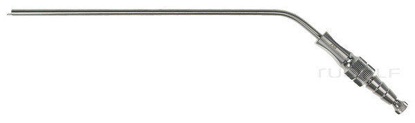 RU 6420-41 / Suction Tube Frazier (Fergusson), Ø 4,0mm 12 Ch/Fr, (Wl) 150mm - 6", W. CUT-OFF, LUER-HUB and Stylet