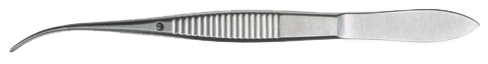 RU 9881-10 / Eye Fcps., Slightly Cvd., 1,0mm
, 10 cm
