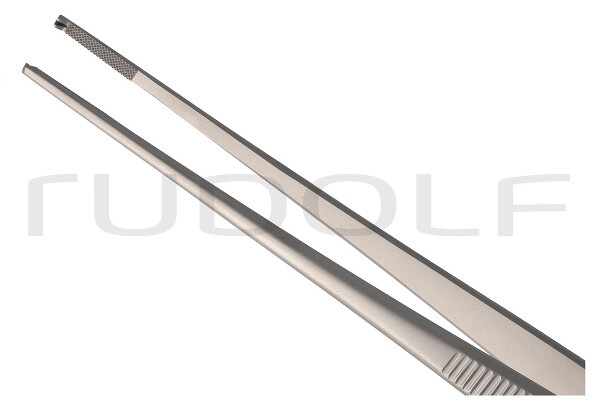 RU 4101-20 / Pinza De Disección Oehler 1x2D., TC 1,5 mm, 20 cm