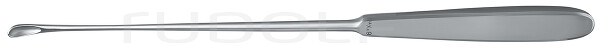 RU 7281-01 / Cucchiaio Uterino Gourdet, Fig. 1 6mm, 28cm