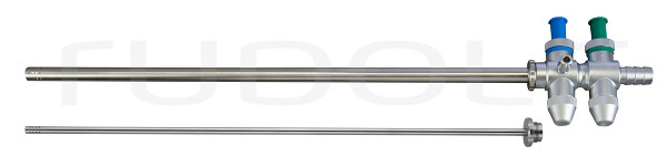 LP310-200 / Manico P. Aspiraz./Lav. C.valvola A Tromba & Atacco Per Tubo, Completo Lu 330mm, Ø 5,0+10,0mm