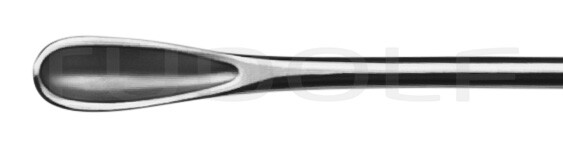 RU 6675-08 / Curette P. Calculs Biliaires Luer-Körte 8 mm