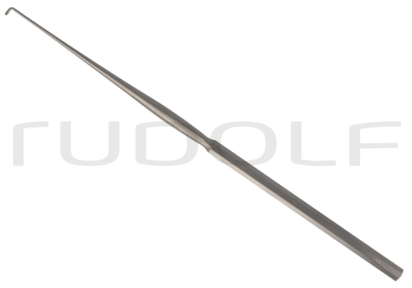 RU 7945-02 / Ohrhebel Lucae, Geknöpft, 90°, 14,5 cm