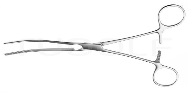 RU 6551-22 / Kocher Forceps, Cvd., 22cm