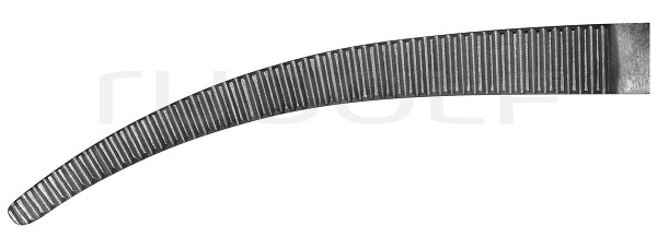 RU 3079-16 / Pince Hémostat. Coller-Crile, Courbée 16 cm