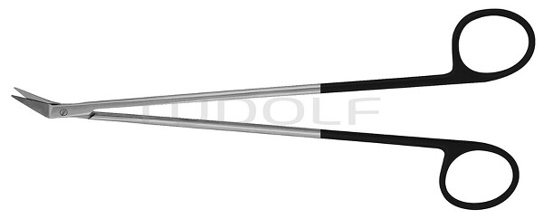 RU 1760-19M / Forbice Hegemann-Diethrich, 25°, MC 18,0 cm