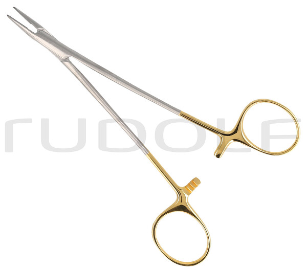 RU 6059-29 / Needle Holder Microvascular, TC, Str. 14cm, 5 1/2"