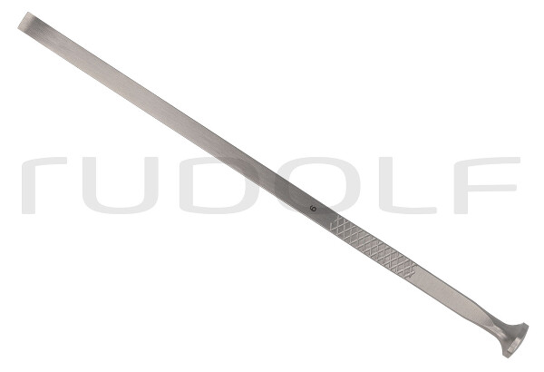 RU 8257-26 / Osteotomo Epker, Curvo Leggermente 18,0 cm, 6 mm