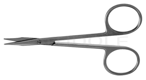 RU 2440-10 / Forbice Stevens, Retta, 10.5 cm - 4 1/4"