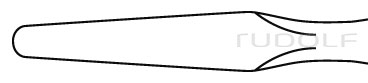 RU 8206-16 / Raspatory Joseph, 4.5 mm, 16.5 cm - 6 1/2"