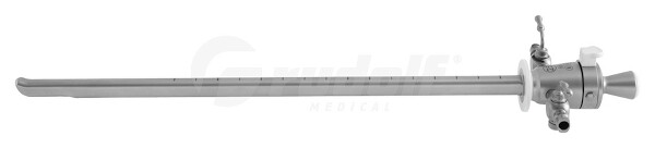 CY250-102 / Chemise Cysto-Urethrosc. 25Charr. Rcs Avec 2 Robinets Fixes Rudolf Click System (Rcs)