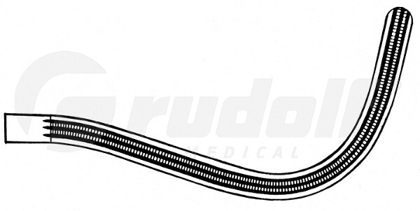 RU 6631-24 / Pinza Per Peduncoli Renali Guyon-Atrauma 24cm