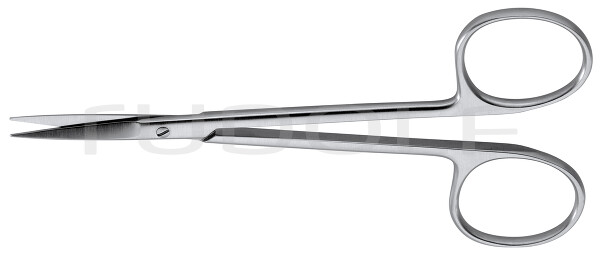 RU 2420-10 / Forbice Iris, Retta, 10.5 cm - 4 1/4"