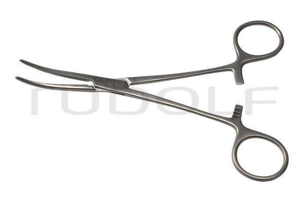 RU 3021-16 / Pinza Emostatica Pean, Delicata, Curva 16,0 cm