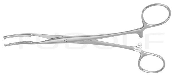RU 3504-18 / Pinza Peritoneale Mikulicz, 1x2D 18,0 cm