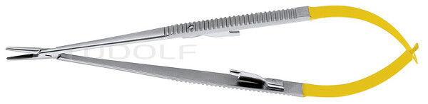 RU 5931-12 / Needle Holder Castroviejo, TC, Str. 14cm, 5 1/2"