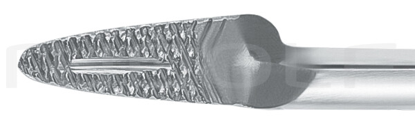 RU 6017-17 / Portagujas Senning C/Ranura, 2,5 mm, 17 cm