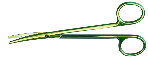 RU 1311-14G / Forbice Da Preparazione Metzenbaum, Mastercut, Curva, 14,5cm