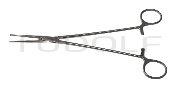 RU 3242-24 / Pinza Emostatica Bengolea, Retta, 1x2D 24,0 cm