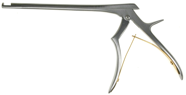 RU 6456-54 / Pince Emporte-Pièce Kerrison, Coupant V. Le Haut 90°, Stand., Pied Plat, 18cm
, 4mm
