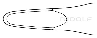 RU 5561-20 / Gubia Bacon 20, cm