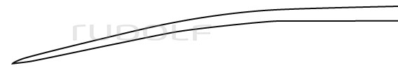 RU 5331-18 / Scalpello Lambotte, Curvo 24,5cm
, 18mm

