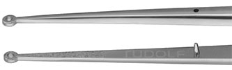 RU 4079-46G / Mikro-Ring-Pinzette, Ger., Mg 21,0 cm, 2 mm