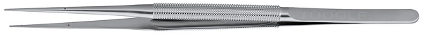 RU 4068-19G / Micro-Pinzette, Microgrip, ger. Fadenplatte 6x0,8mm
, 18cm
