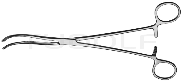 RU 6631-23 / Pince-Clamp P. Pédic. Rénaux Guyon, 23 cm