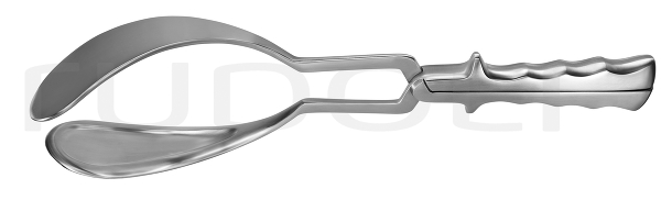 RU 7447-36 / Forceps Obstétr. Simpson-Luikart, 36,5 cm
