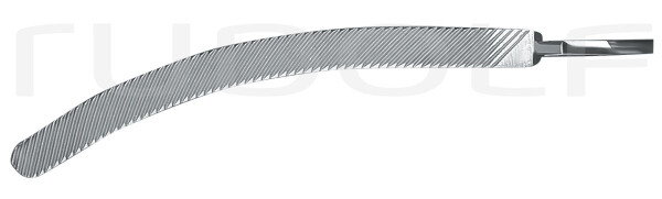 RU 6531-18 / Pince-Clamp Intestinale Baby-Doyen Courbée, 18 cm