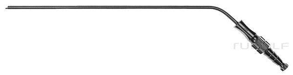 RU 6420-49 / Suction Tube Frazier (Fergusson), Ø 3,5mm 11 Ch/Fr, (Wl) 190mm - 7 1/2", W. CUT-OFF, LUER-HUB and Stylet