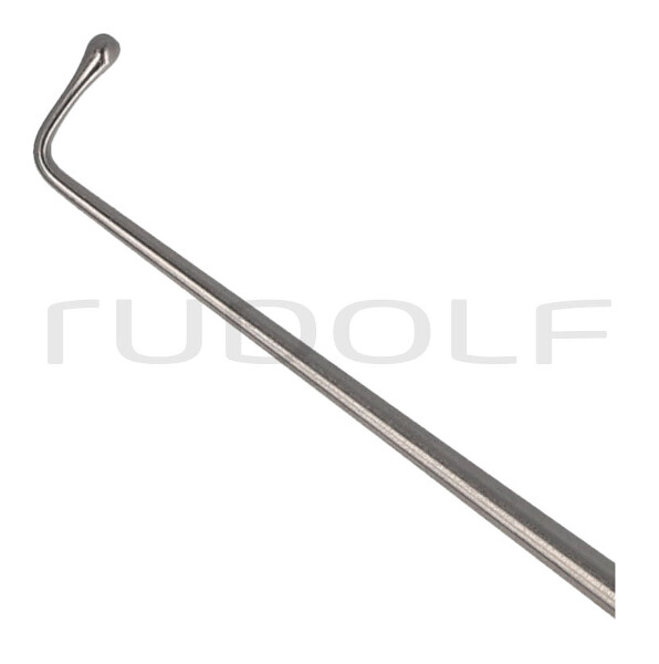 RU 7946-01 / Ganchito Abotonado Wagener, Figura 1, 90°, 5 mm, 14 cm - 5 1/2"