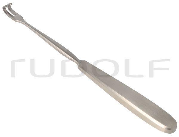 RU 4504-02 / Retractor Volkmann, Blunt, 2 Prongs 22,5 cm, 8 3/4"