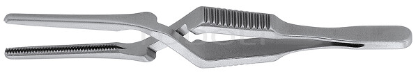RU 3934-60 / Pinza Bulldog Diethrich, Retta, At 4,7 cm, 10 mm