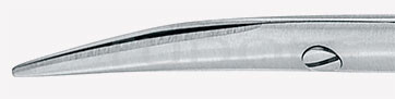 RU 1584-13 / Forbice Jameson-Werber, Curva, 13 cm - 5"