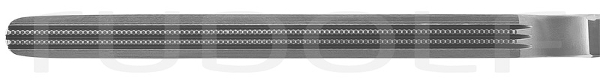 RU 6534-18 / Darmklemme Doyen, Atrauma, Gerade, (L) 18 cm