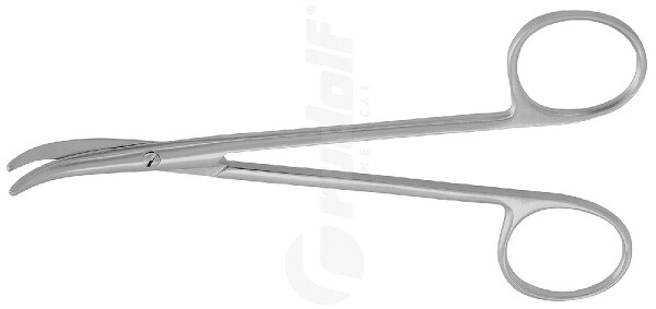 RU 2132-13 / Forbice Nasale Fomon, Curva, 13.5 cm - 5 1/4"