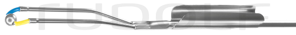 RC240-215 / Bipolare Kugelelektrode 24Ch, GELB-BLAU