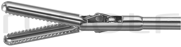 RF265-601 / Pince À Préhension, Flex., À Dents 5 Charr./1,6 Mm,À Action Double, Mors 8mm
 Long. Utile 600 mm