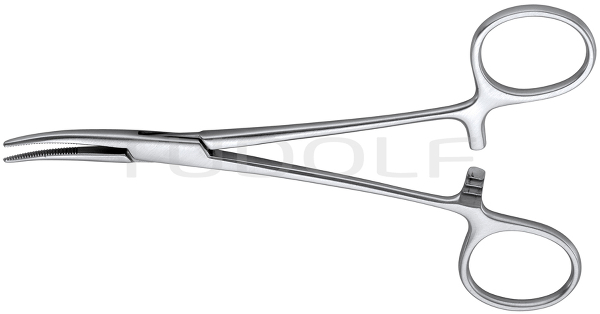 RU 3164-02 / Delicate Haemostatic Frcps, Moynihan, Crvd., 15 cm  -6"
