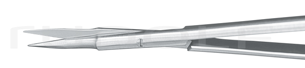 RU 2419-10 / Delicate Scissors Fino, Curved, 10.5 cm - 4 1/4"