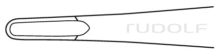 RU 5573-17 / Hohlmeisselzange, Jansen, ger. 17,5 cm