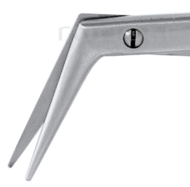 RU 1754-16 / Gefässschere De Bakey 16,0 cm, 60°