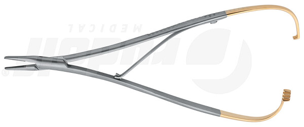 RU 6070-20 / Needle Holder Mathieu-Kocher, TC, Str. 20cm, 8"