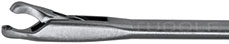 RU 7894-51 / Cup-Shaped Forcep, Str., Round Ø 1mm
, l. Of Shaft 16cm
, 6 1/4"