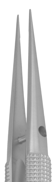 RU 4068-12 / Mikro-Pinzette, ger. Fadenplatte 6x0,4 mm, 12,0 cm