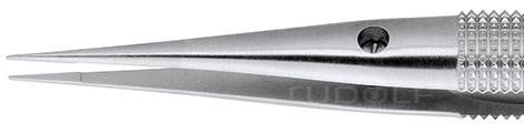 RU 4068-12 / Forceps Micro, Str. Tying Plattform 6x0,4mm
, 12cm
, 4 3/4"