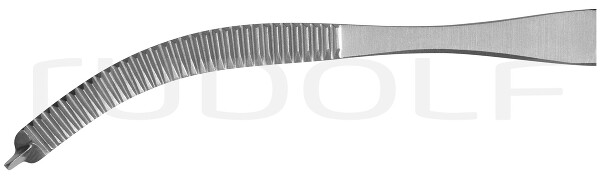 RU 3500-20 / Pince P. Le Péritoine Mikulicz, 1x2 Dents 20 cm